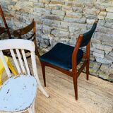 Set of 8 mismatched chairs
