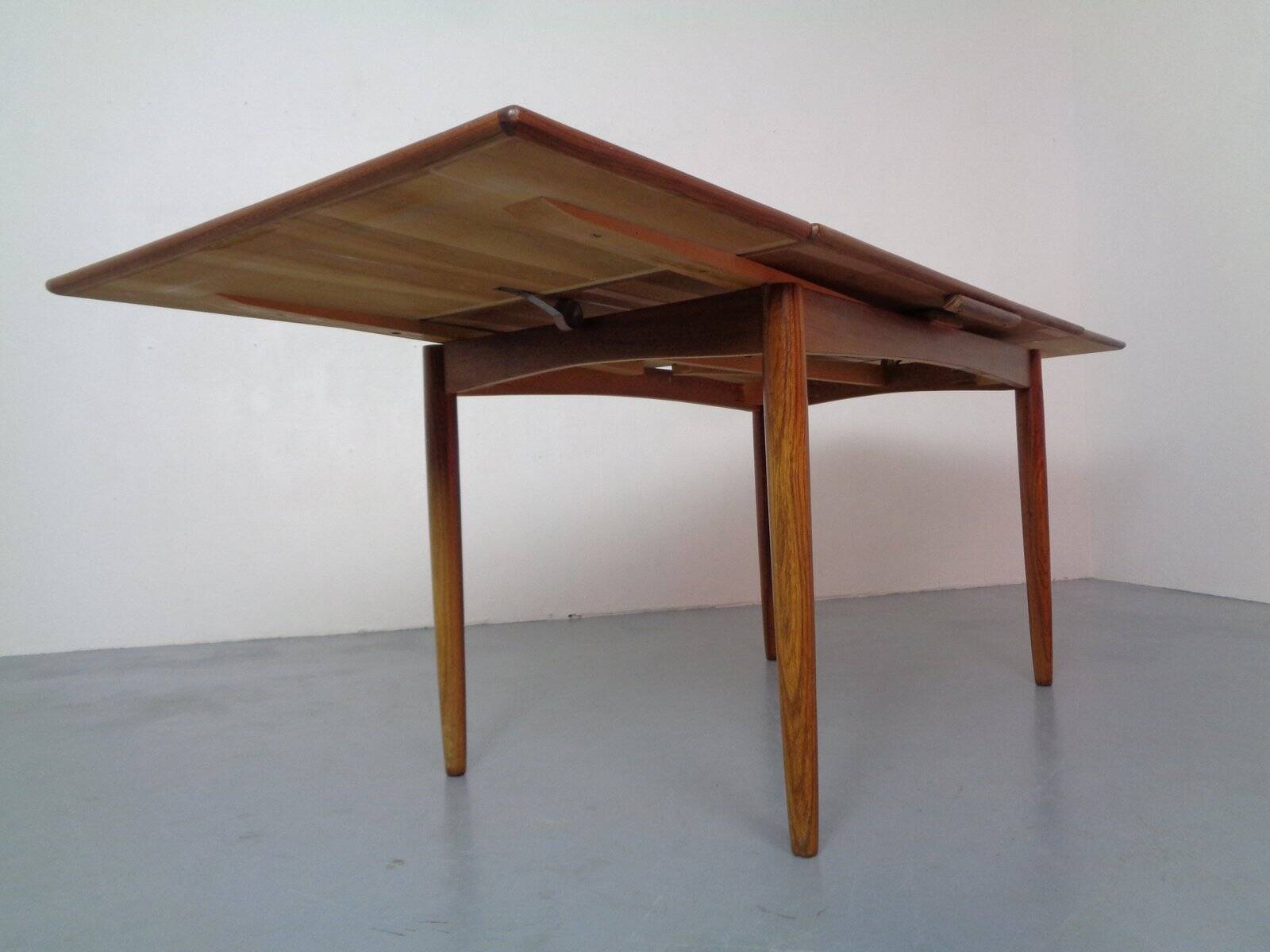 Danish Extendable Dining Table by Rosewood, 1960s