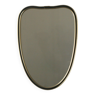 Miroir en forme de cœur du milieu du siècle, années 1960