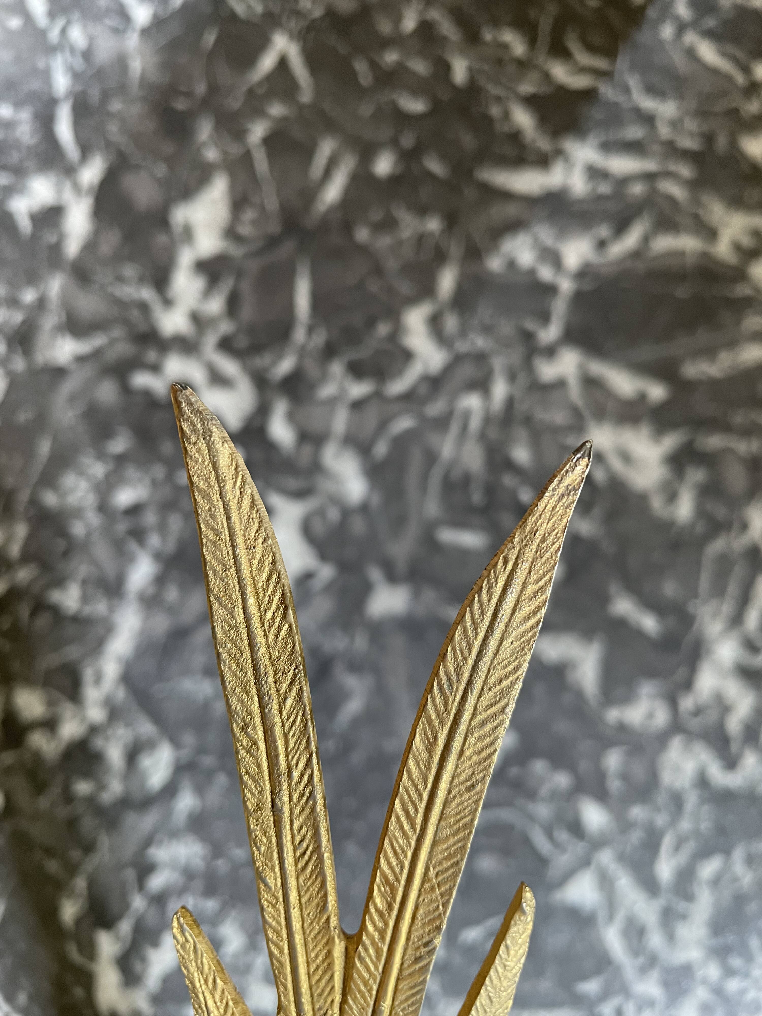 Couple de faisans en bronze doré début XXème