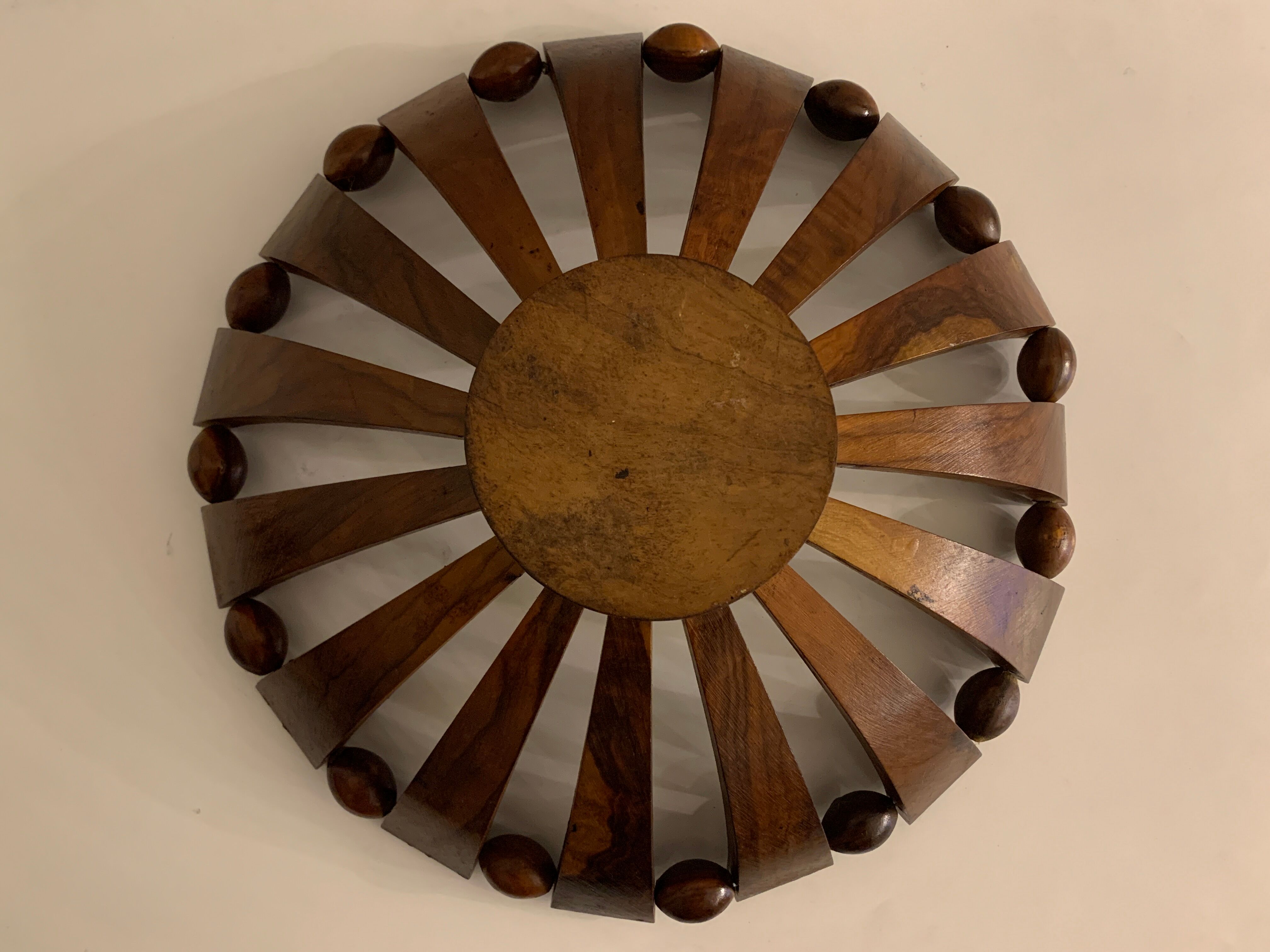 Teak fruit cup, 1960