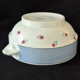 Grand légumier (soupière) en faïence de Digoin Sarreguemines, modèle AIX