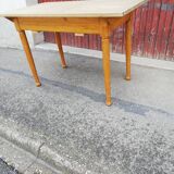Old wooden table