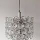 Large floral chandelier Mid Century Modern attributed to Emil Stejnar 1970s