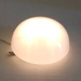 Ceiling light or globe wall lamp opaline diameter 20 cm - mid 20th century