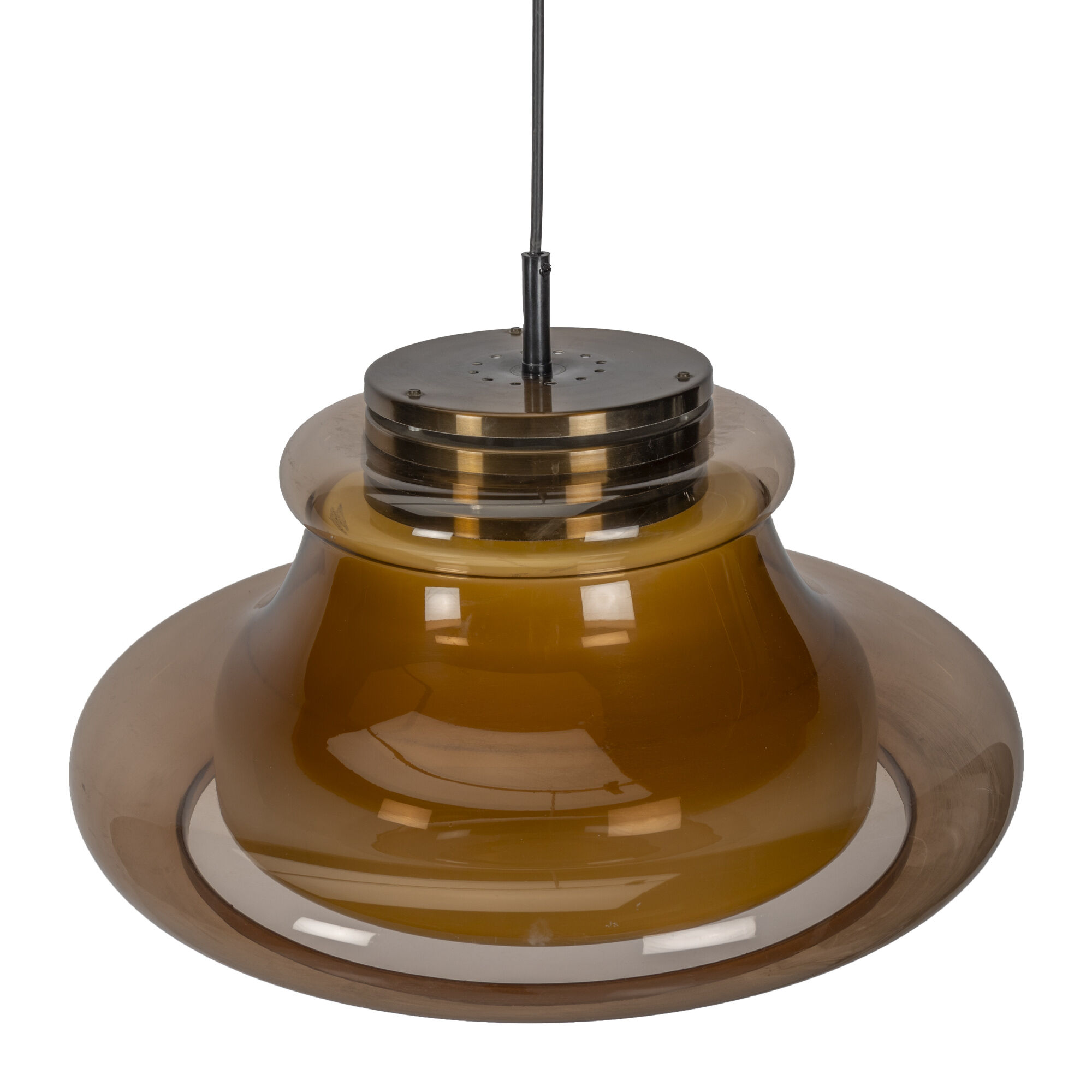 Brown space age herta pendant lamp