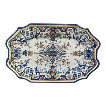 Old Rouen serving dish
