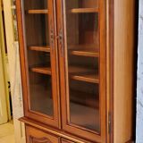 Glazed cherry bookcase