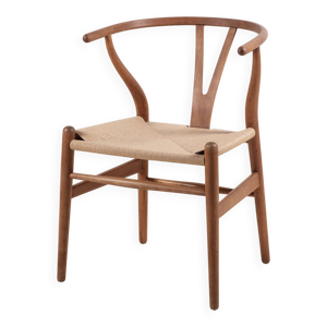 Chaise en hêtre wishbone - hans