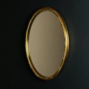 Miroir en laiton, Italie, années 1950