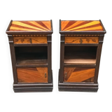 Pair of Art Deco bedside tables from the 1920s.
