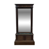 Late 19th century oak wardrobe with its planter