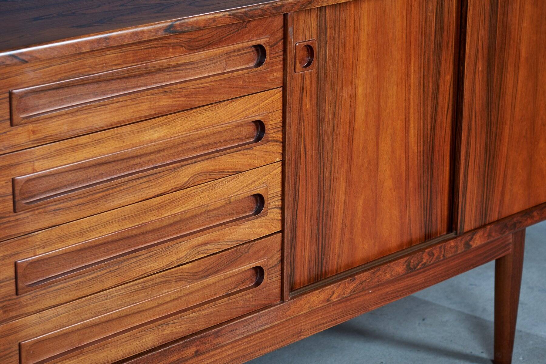 Low Enfilade in Rosewood by Johannes Andersen for Uldum Møbelfabrik, 1960s