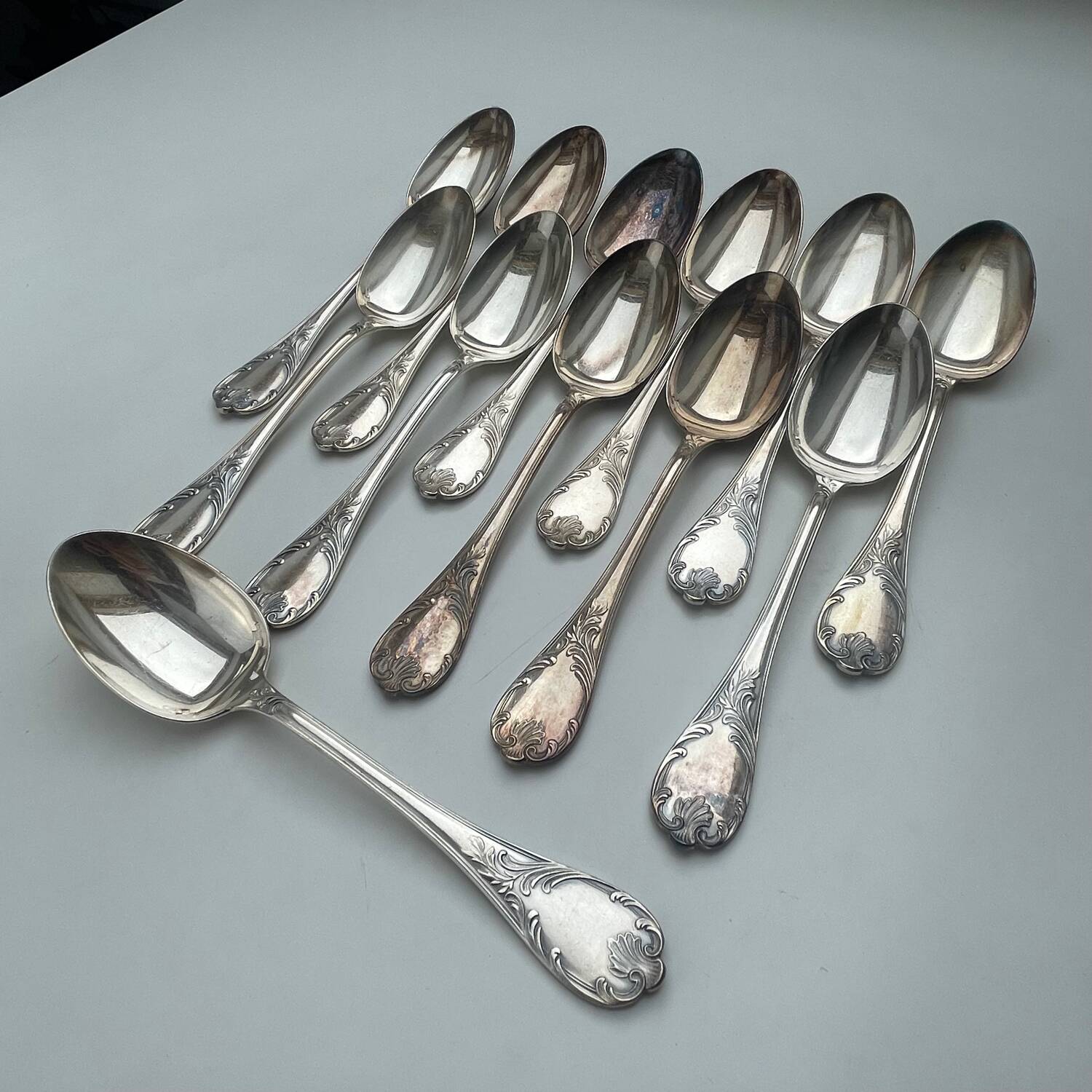 Soup spoons Christofle Marly