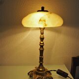 Lampe art deco chevet or bureaiu