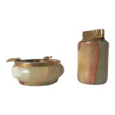 Lighter and ashtray assembly