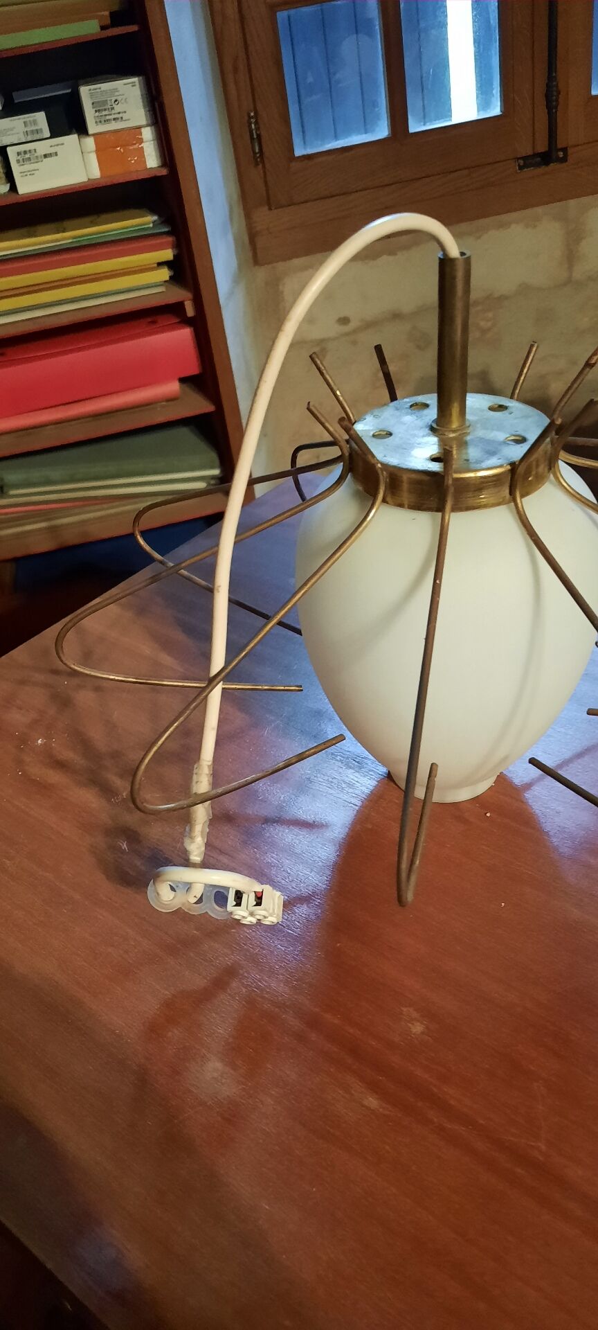 Vintage "spider" pendant lamp