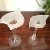 Paire de vases Murano