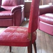 6 chaises skaï