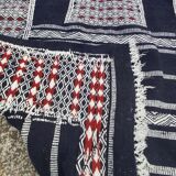 Traditional blue Berber blue kilim rug handmade - 180x105cm