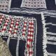 Traditional blue Berber blue kilim rug handmade - 180x105cm