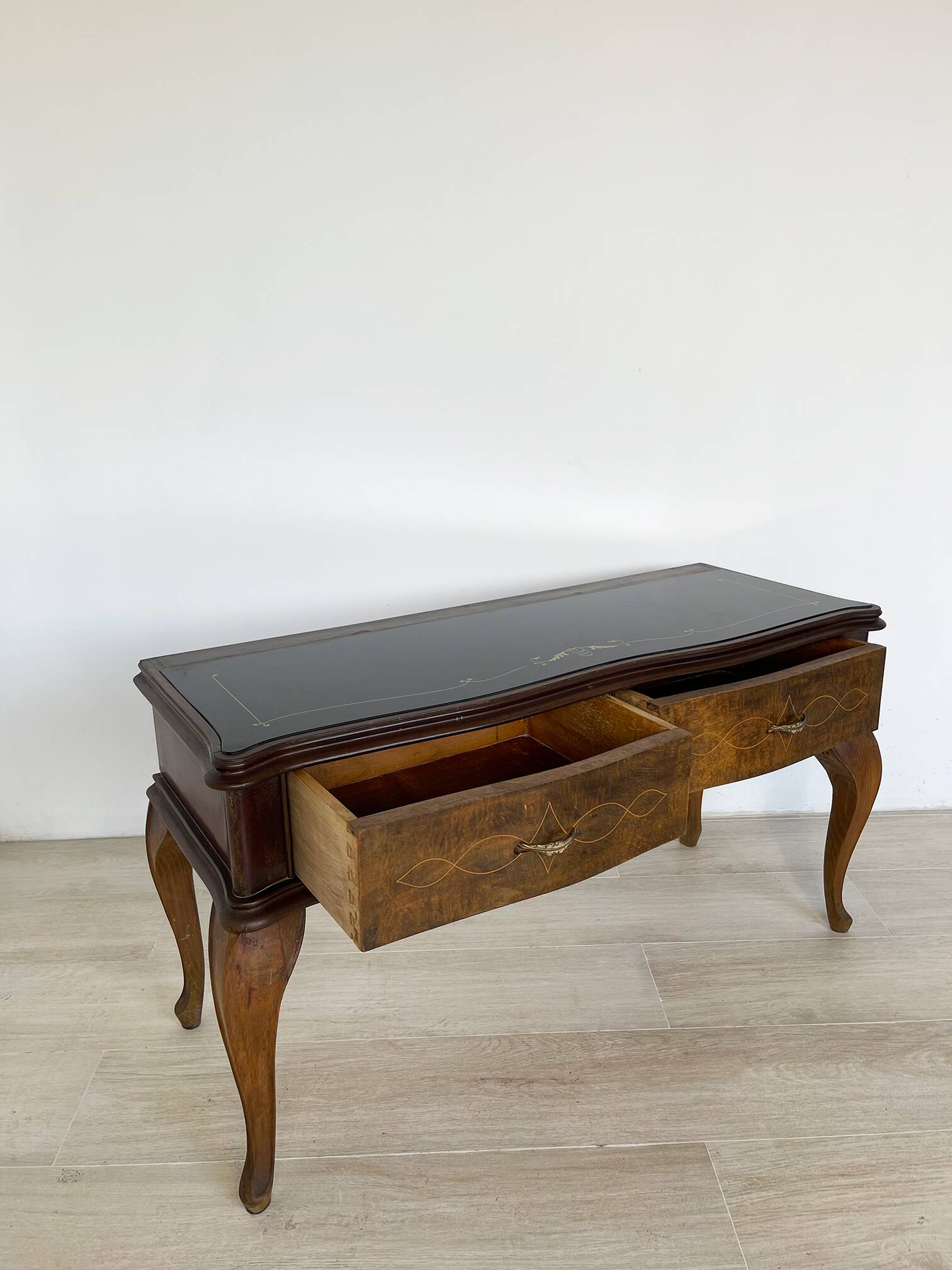 Console italienne/table pétinuse des années 1950