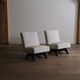 Pair of Pierre Jeanneret 'Fireside' chairs, model No. PJ-SI-36-A