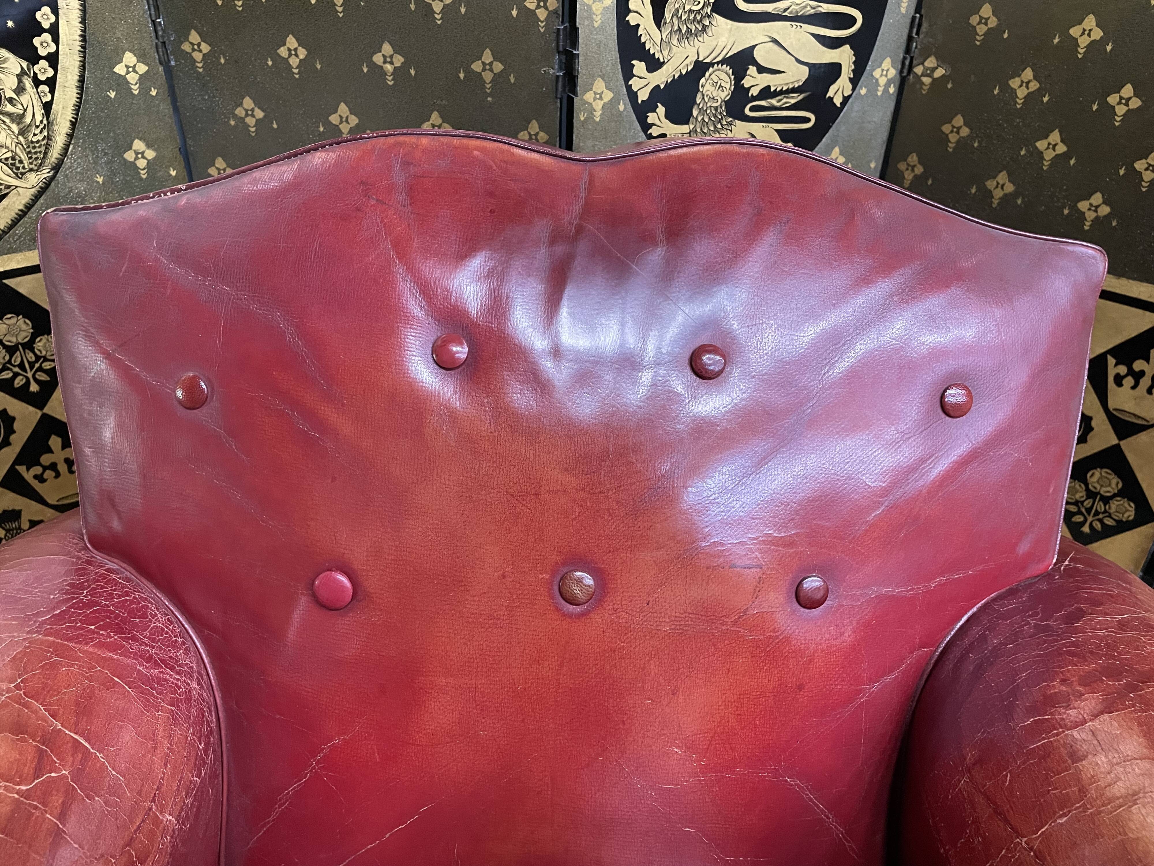 Fauteuil club époque Art Déco