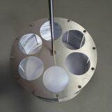 Very rare Adlumen lamp / pendant, inox wired
