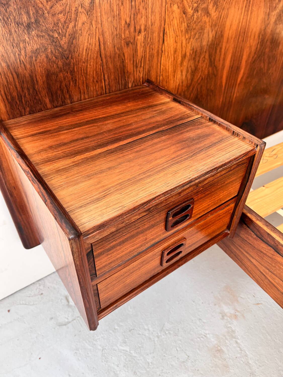 Cadre de lit scandinave, années 1970