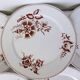 Lot de 6 assiettes plates vintage de Sarreguemines modèle Danois 210412