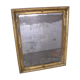 Antique wooden mirror and gilded stucco with gold leaf 89 x 72