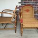Pair of rattan chairs