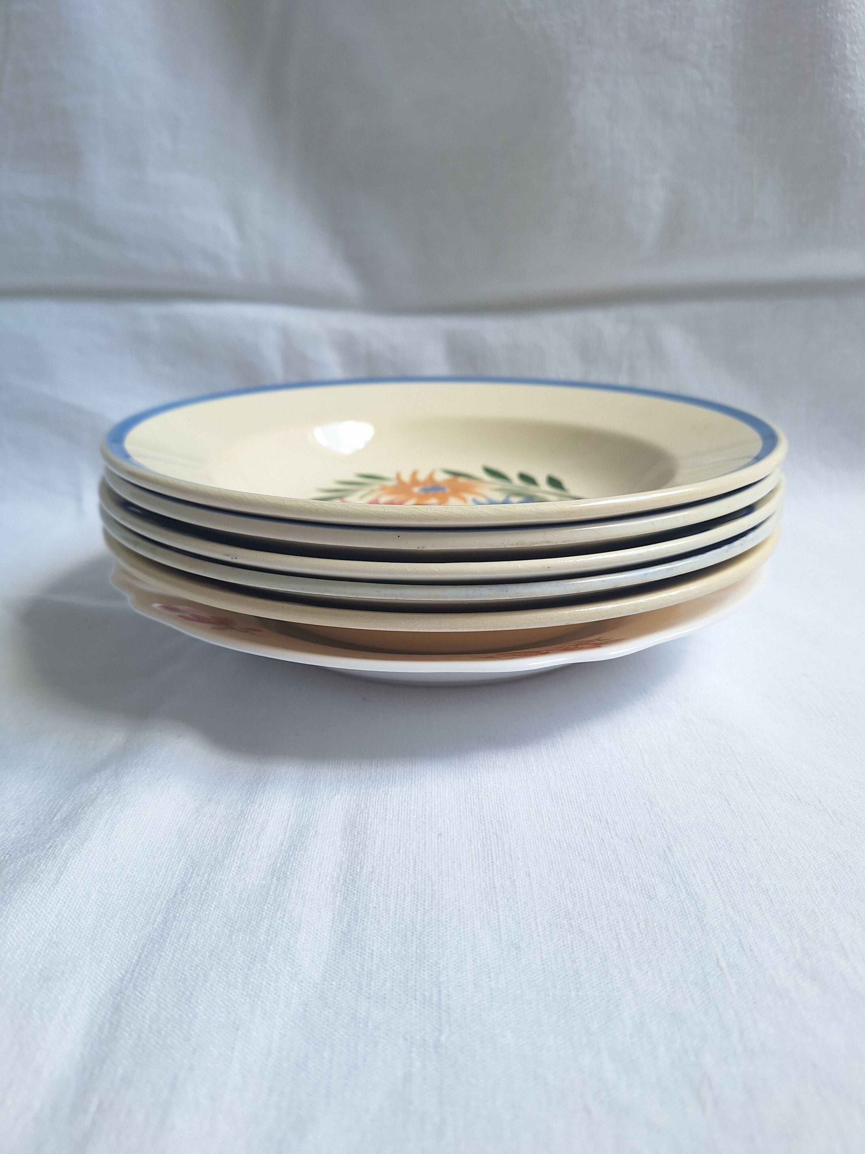 Vintage soup plates