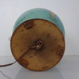 Vintage Illuminated Duo Glass Globe by Paul Oestergaard for Columbus, Germany, 1950s