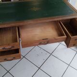 Desk top leather