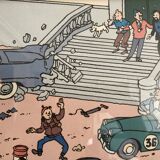 Hergé - tintin - le rallye automobile