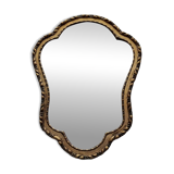 Classic vintage mirror in gold tones, 1970s