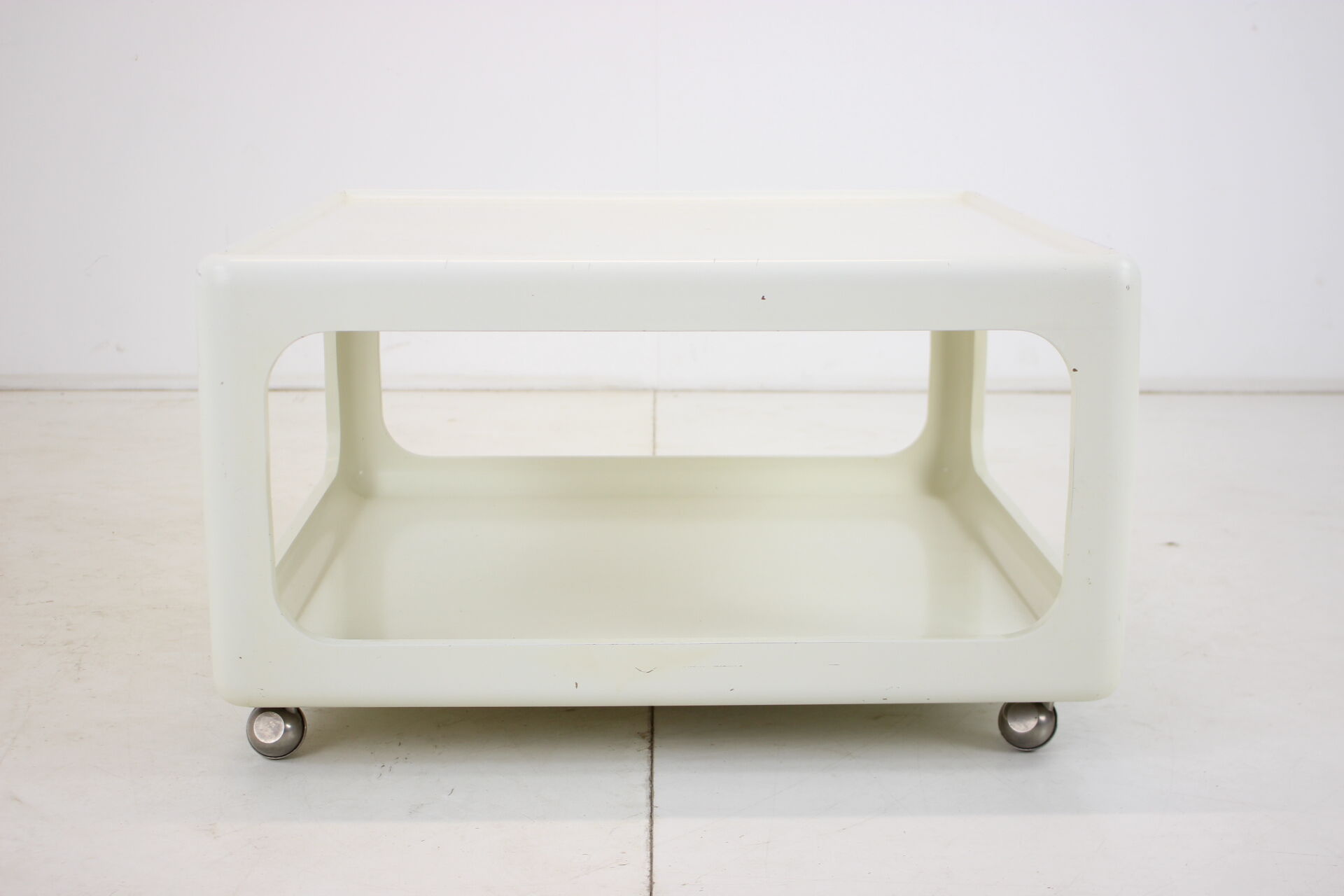 Mid-century space age coffee table, peter ghyczy and ernst moeckl, germany, 1970