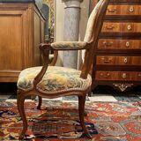 Pair of Louis XV period armchairs