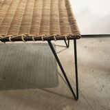 Rattan coffee table