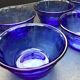 6 coupelles en verre Pyrex made in USA