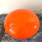 Orange ball lamp