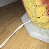 Vintage lamp Marie Stuart "Laces" – Resin & marble – 1970s