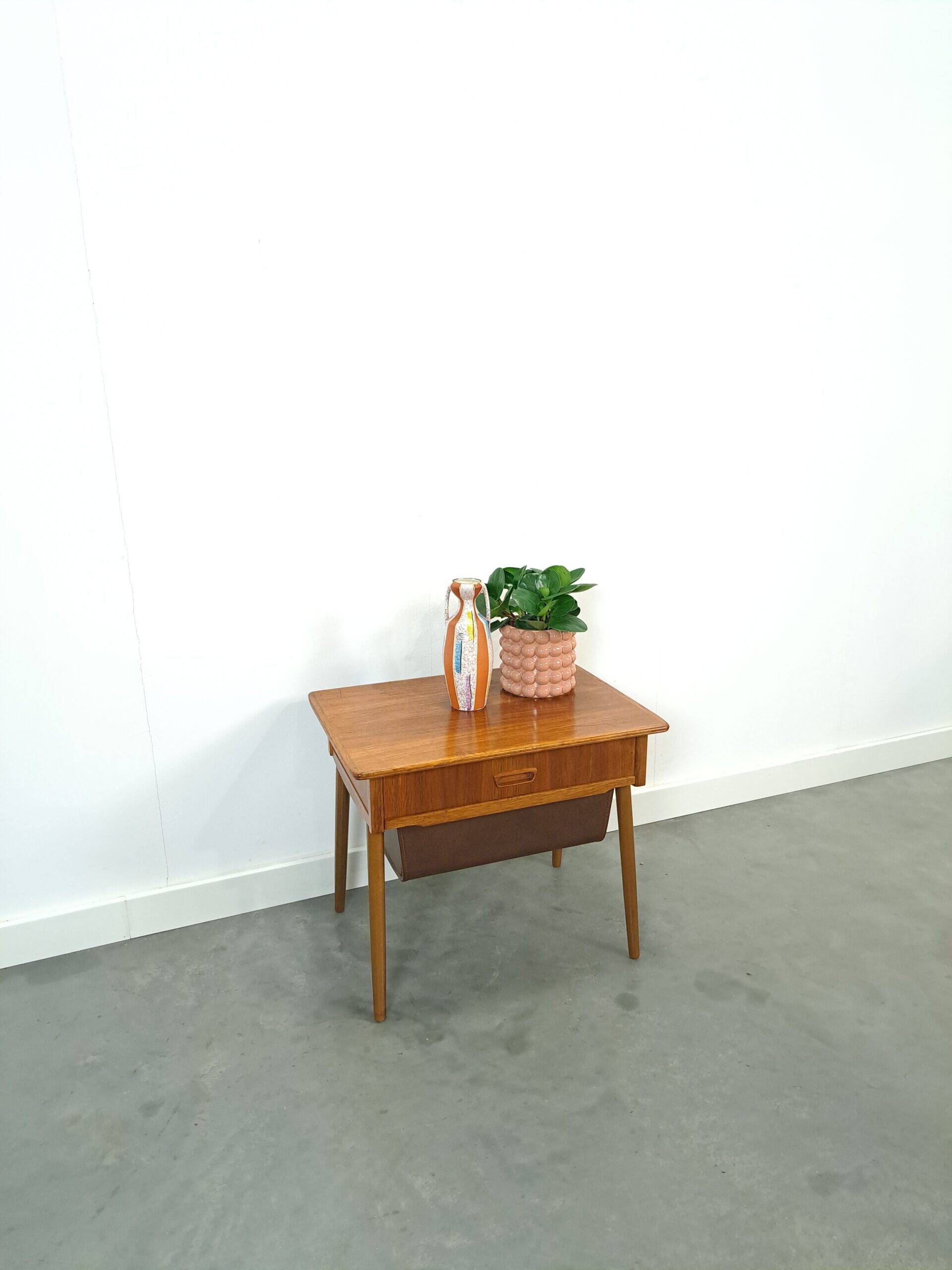 Veneer sewing chest of drawers from Sweden
