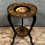 Napoleon III era ceremonial table in Boulle marquetry around 1850