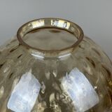 60s 70s ceiling lamp hanging lamp by Glashütte Limburg Germany Space Age