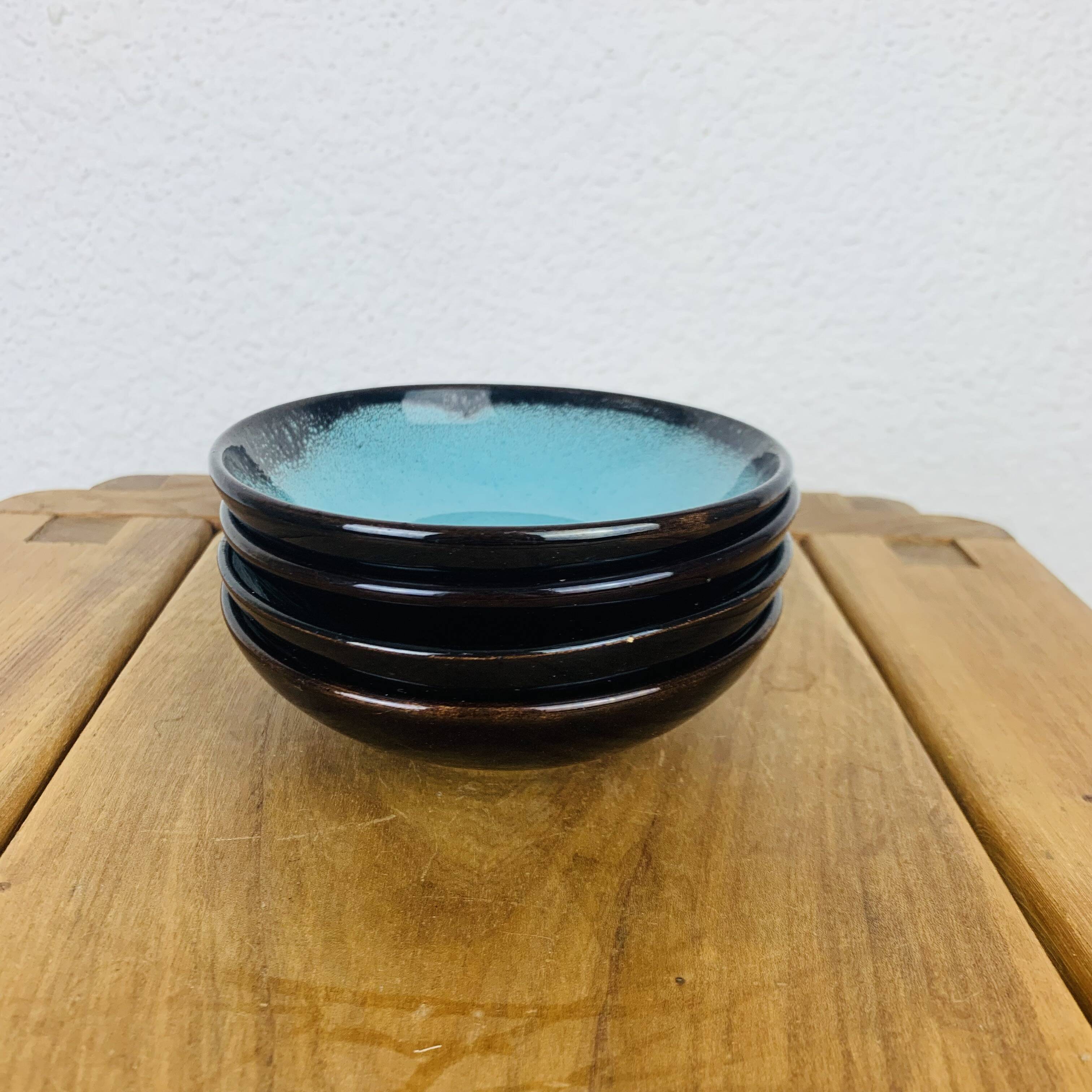 4 vintage Keraluc Quimper bowls