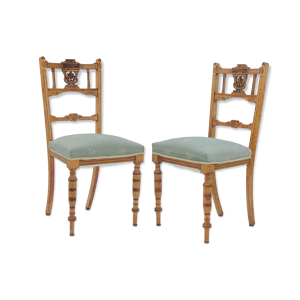 paire de chaises vers 1900