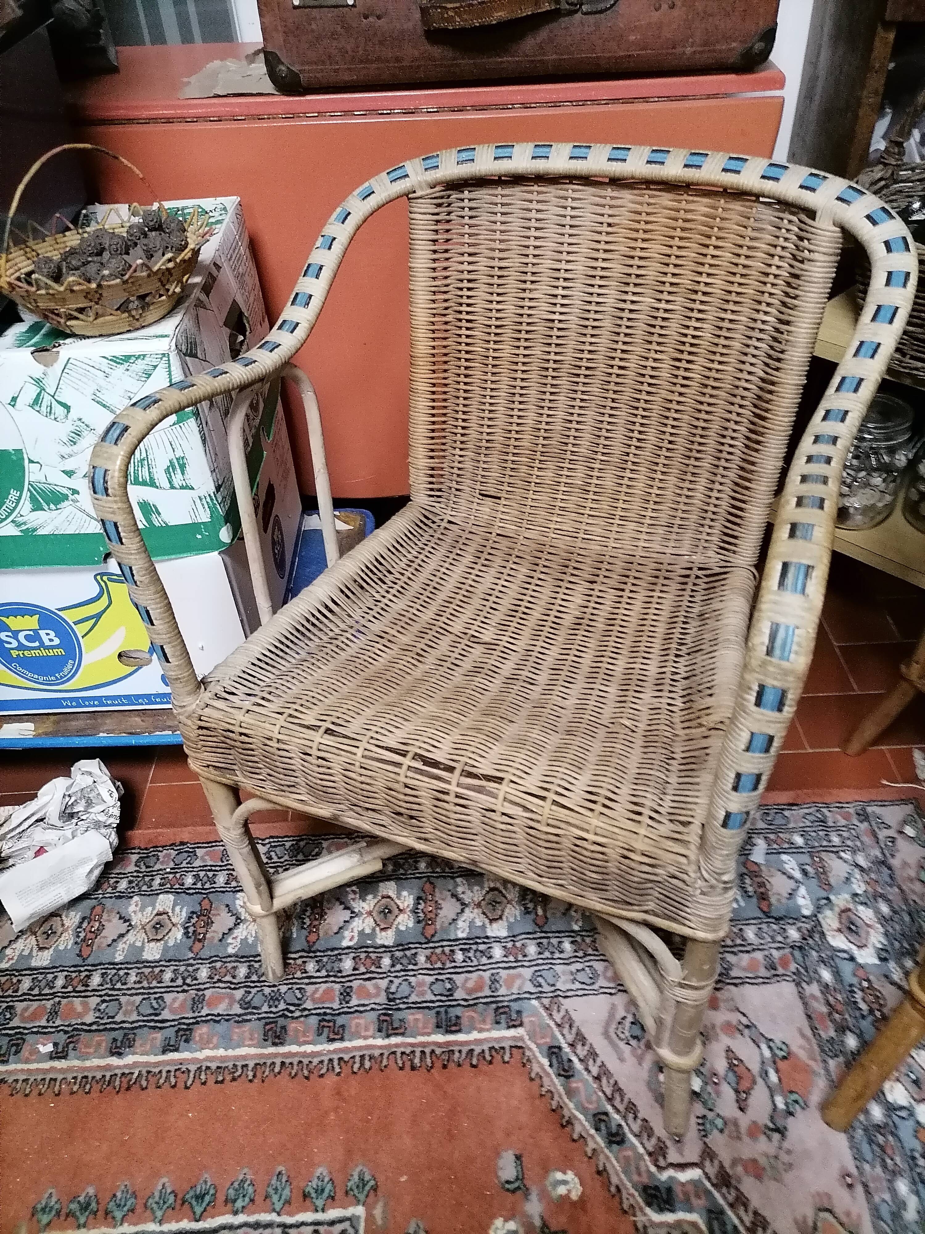 Garden rattan living room